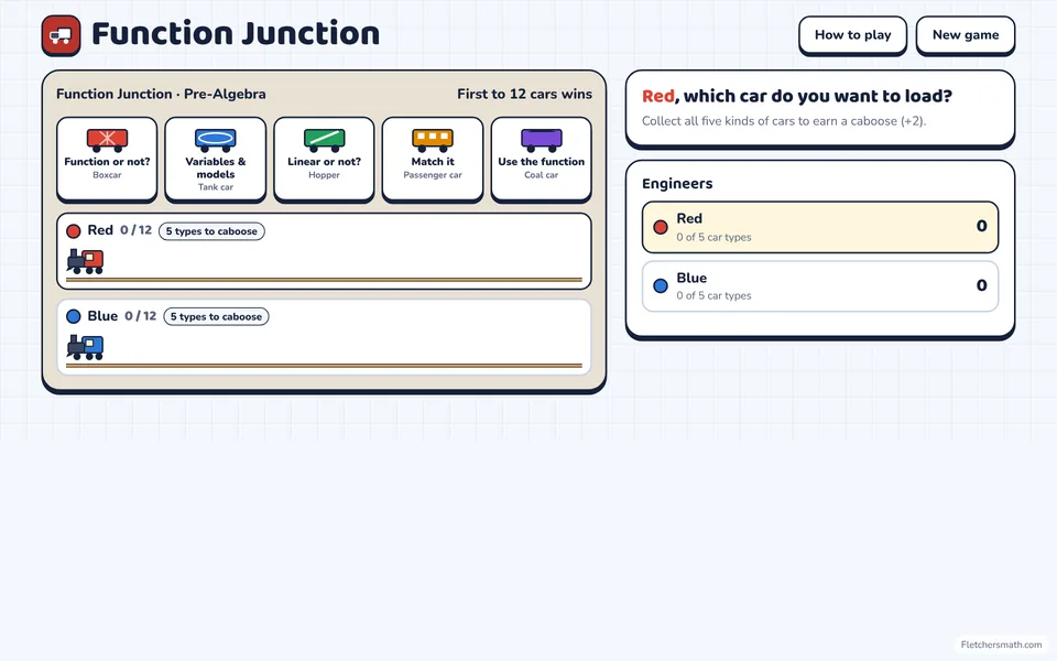 Screenshot of Function Junction in the middle of a game